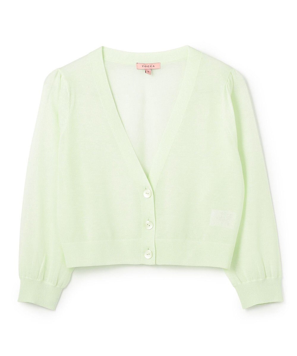 TOCCA 【星風まどかさん着用】SHEER CARDIGAN カーディガン 