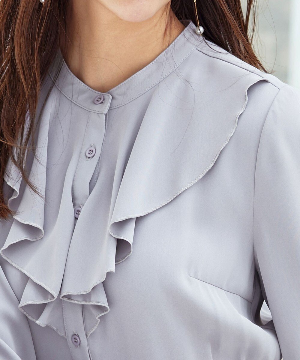 Tiaclasse L 【洗える】ラッフルフリルワンピース 