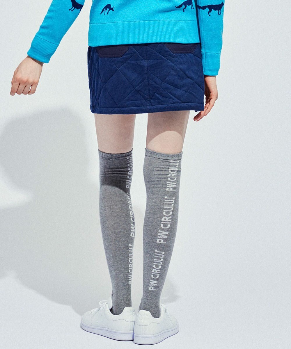 PW CIRCULUS 【裏地付き/防寒】【WOMEN】キルティングスカート 