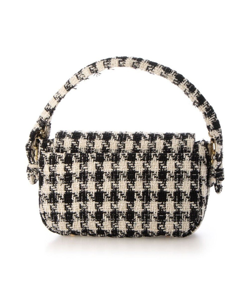 UNBILLION カシュカシュ cachecache / ツイード2wayハンドルフラップショルダー 