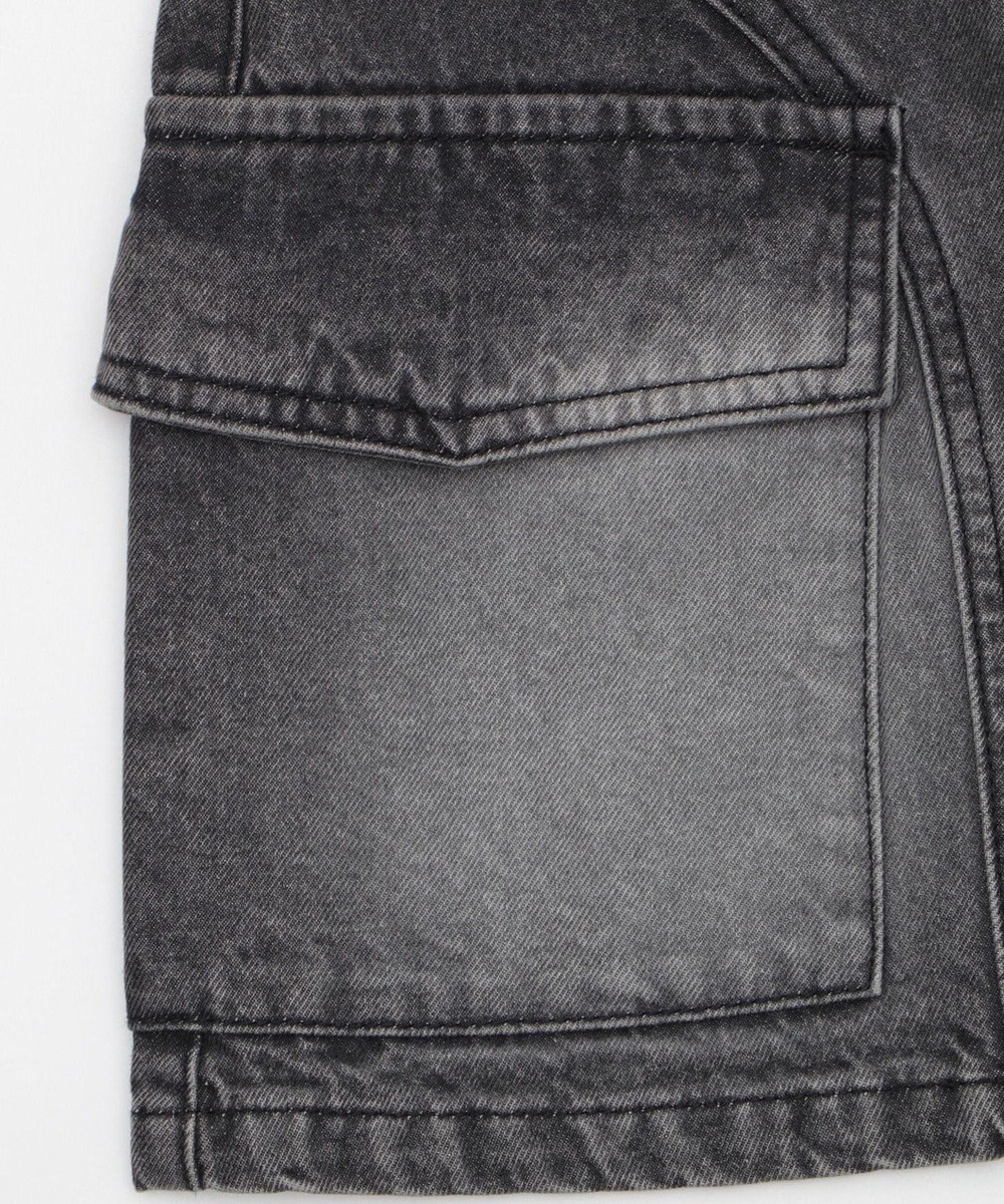 WEGO ヴィンテージウォッシュカーゴミニスカート 