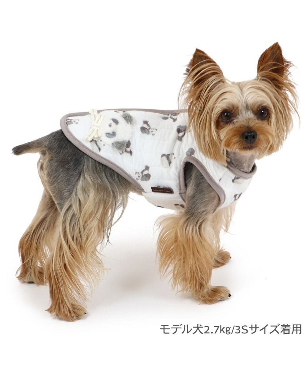 PET PARADISE ペットパラダイス ふわりと キルトベスト 《パンダ》 小型犬 超小型犬 
