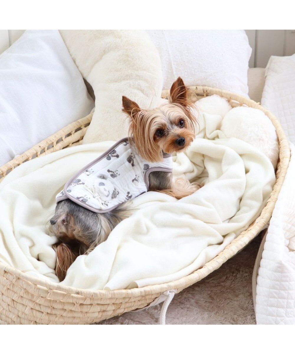 PET PARADISE ペットパラダイス ふわりと キルトベスト 《パンダ》 小型犬 超小型犬 