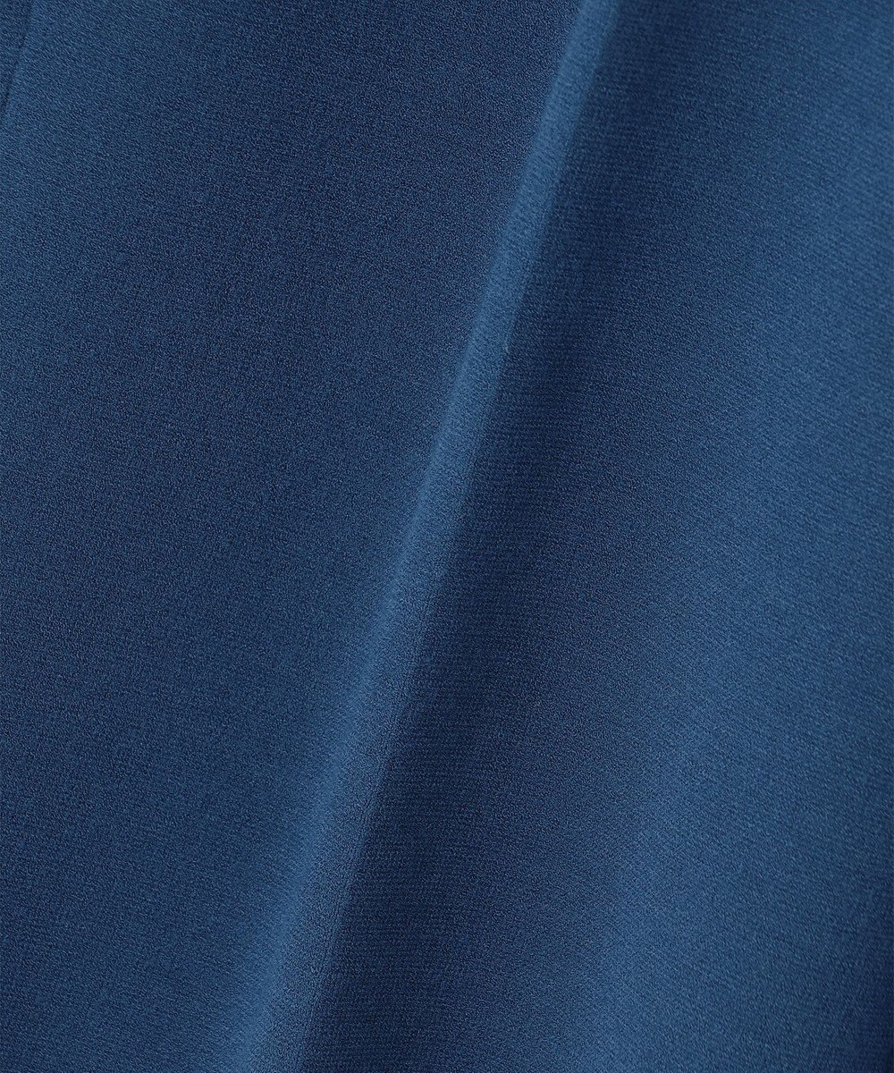 自由区 S 【セットアップ対応・洗える】レーヨンストレッチニットワイド パンツ 