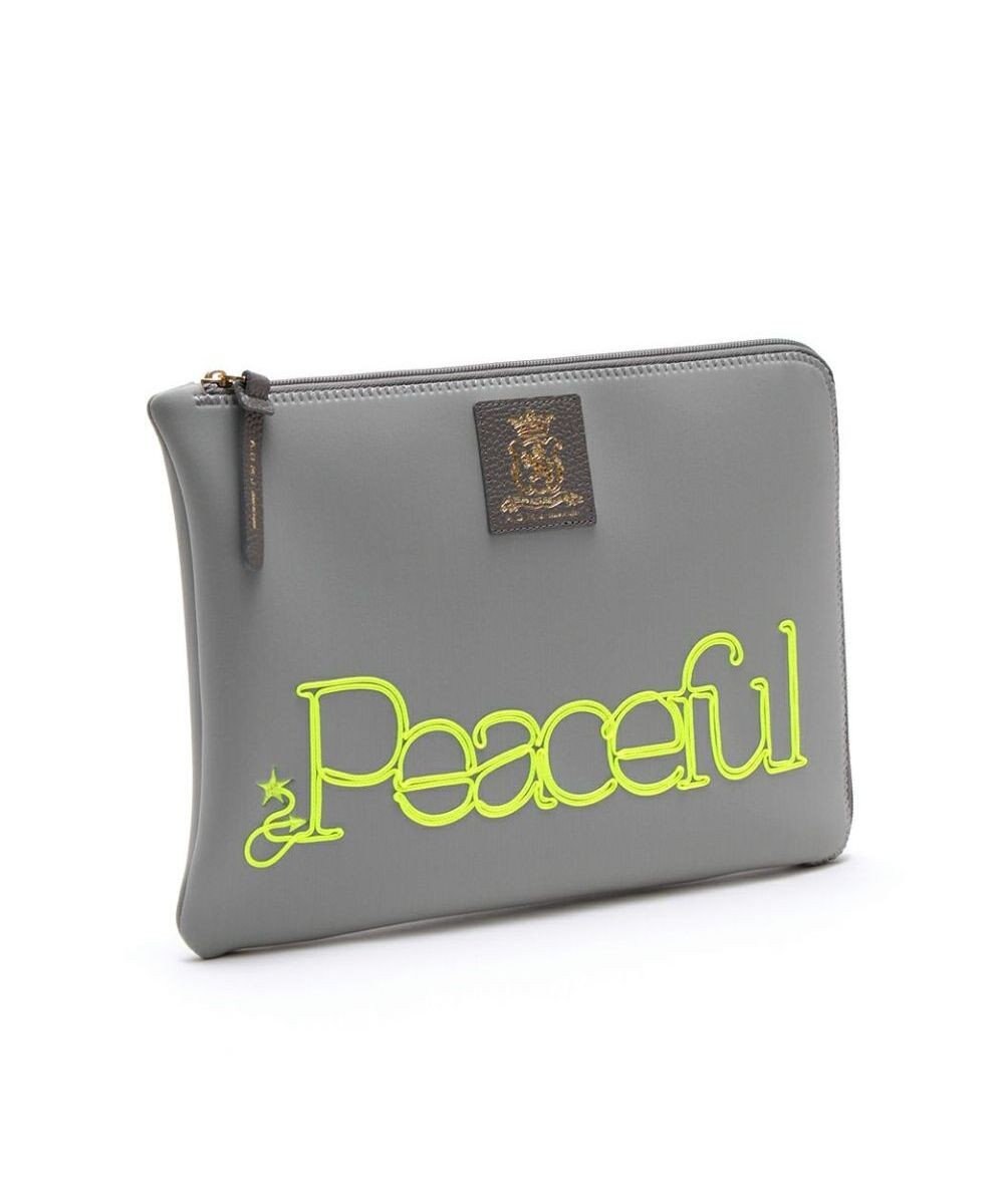 A.D.M.J. 【魔法の様に軽い】マジックライト/コード刺しゅうフラットポーチ2セット(S・LL) 