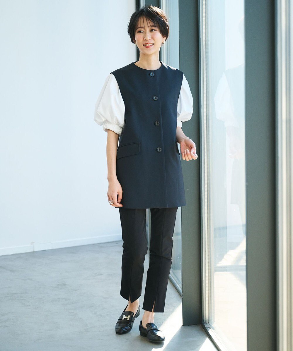 #Newans ストレッチタイトシルエットパンツ 