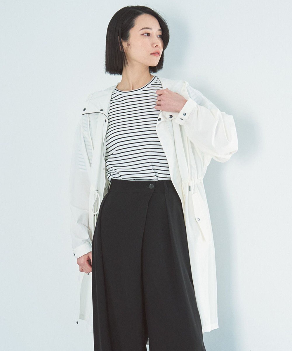 UNFILO ナイロンモッズコート 