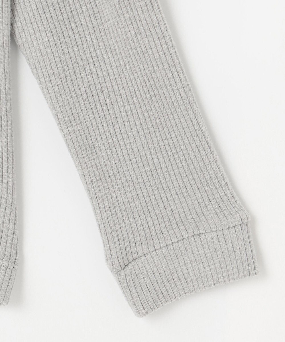 JOSEPH ABBOUD MOUNTAIN 【吸湿発熱/ソフト】ソフトウォームワッフル ハーフジップ カットソー 