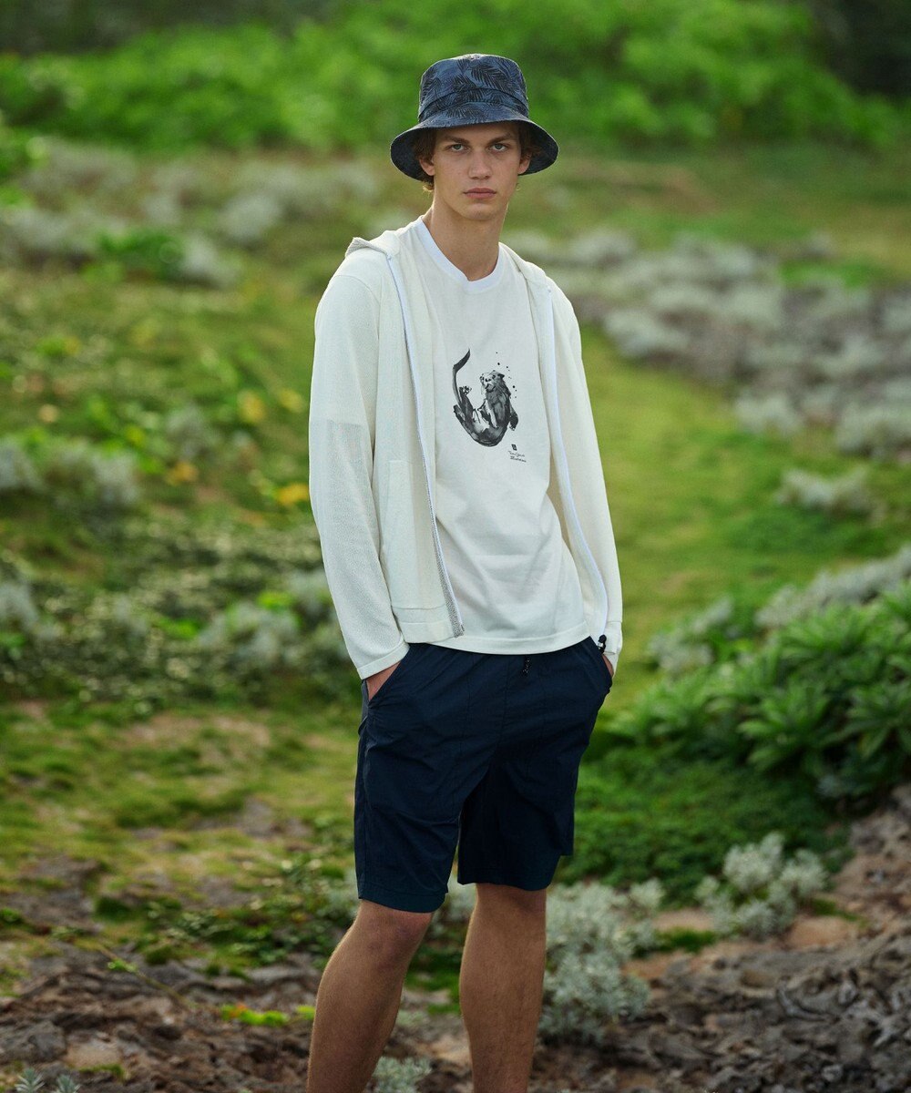 JOSEPH ABBOUD MOUNTAIN 【軽量/ストレッチ/ECO撥水】ライトワッシャーストレッチ アウトドアイージー ショーツ 