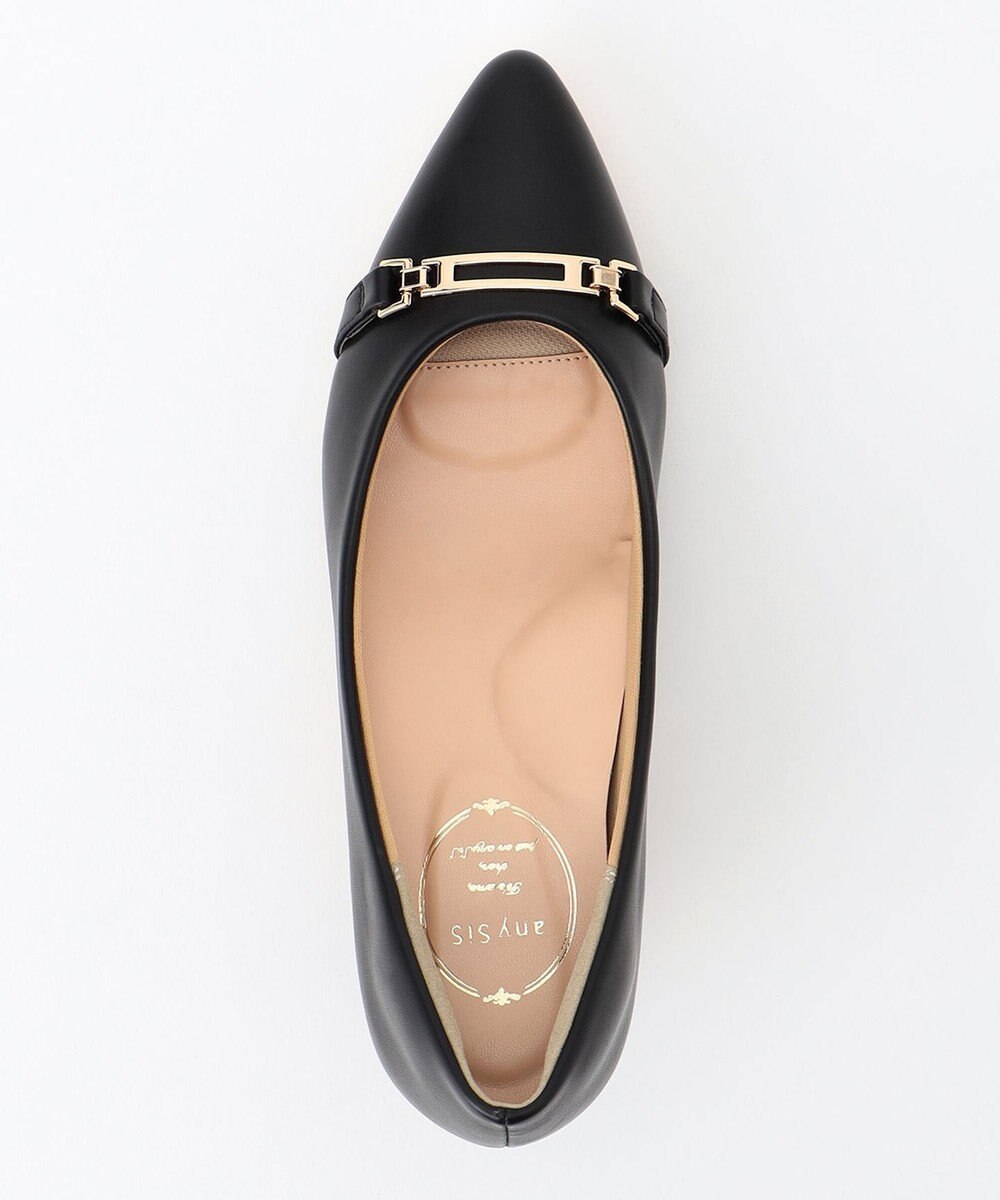 ANY SIS 【22.5~24.5cm】ビット付きレディライク パンプス 