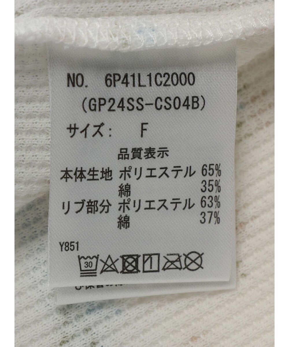 Green Parks ・Ｄｏｕｂｌｅ　Ｆｌａｇｓ　フラワーｐｔワッフルロンＴＥＥ 