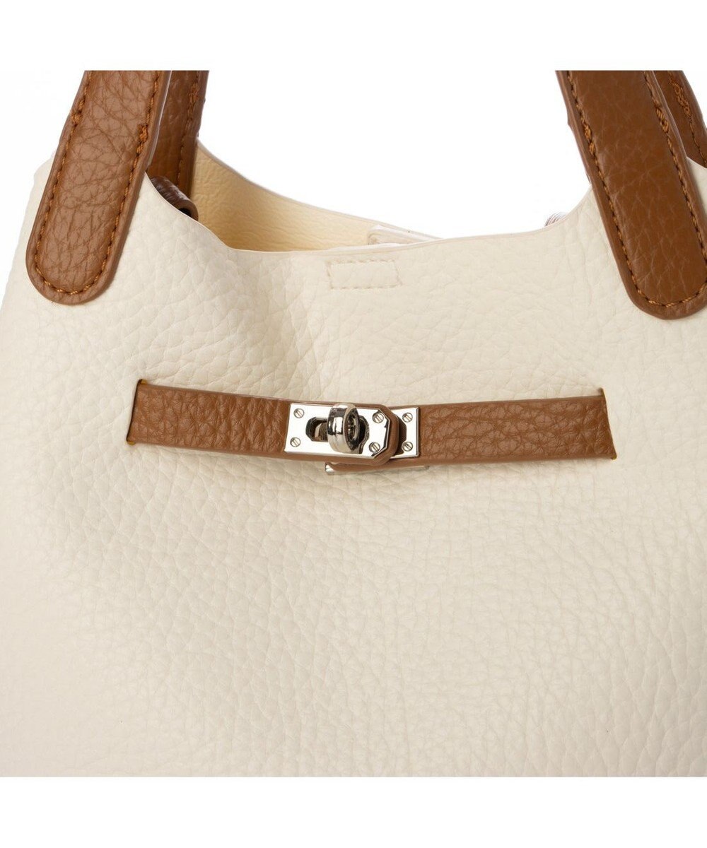 UNBILLION カシュカシュ cachechche / ヒネリ金具ベルトシボミニバッグ 