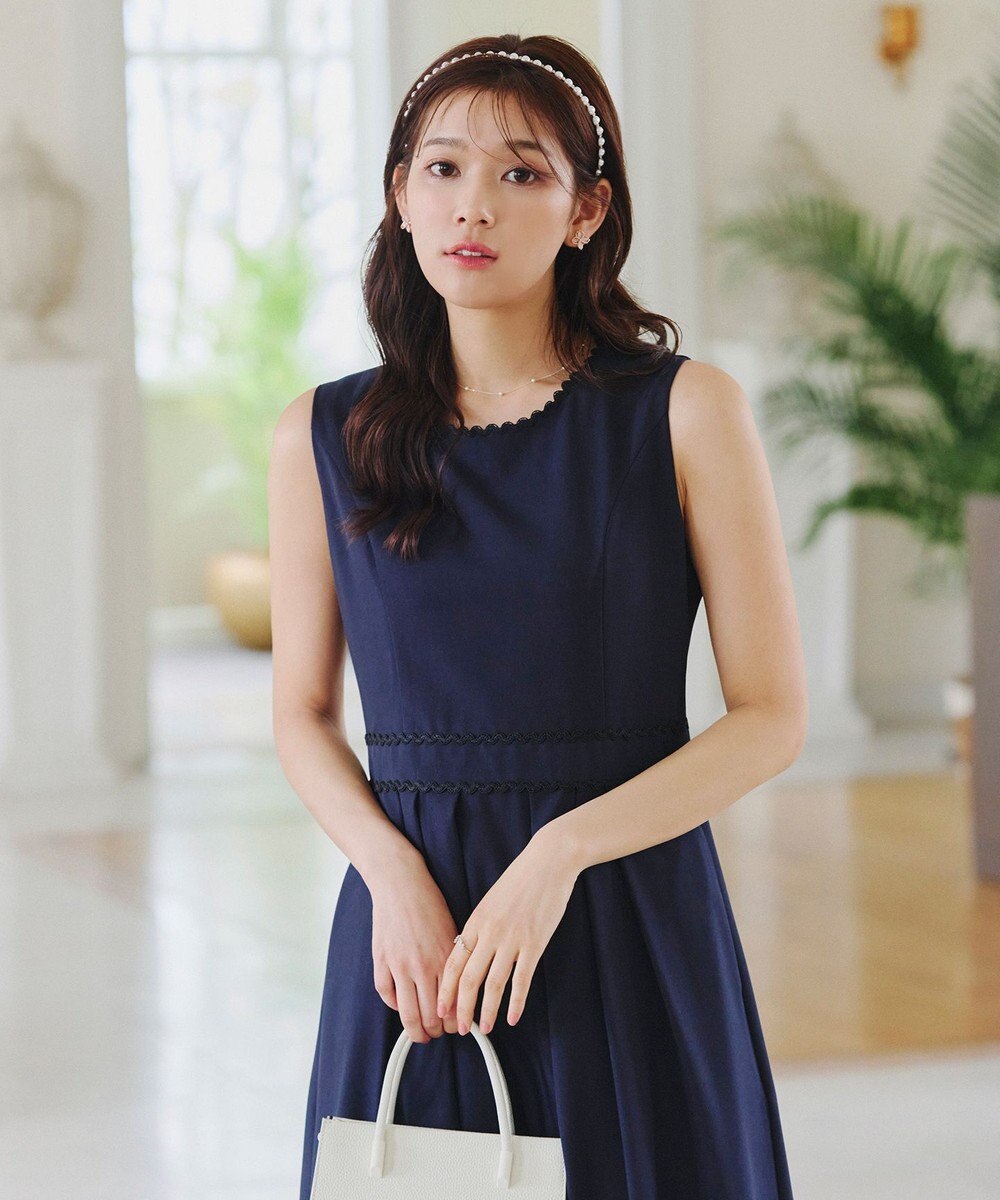 Tiaclasse パールストーンカチューシャ 