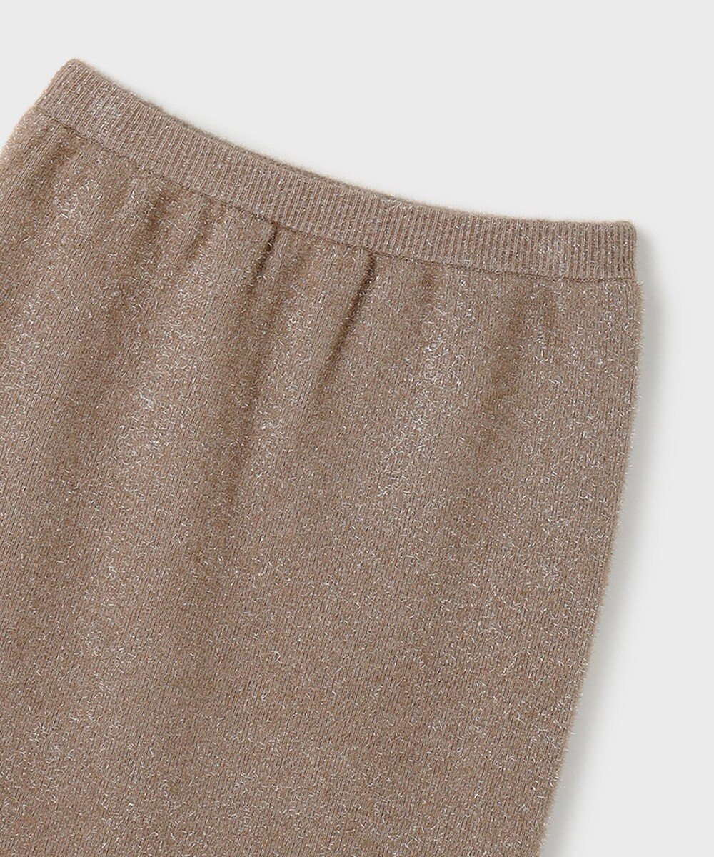 GRACE CONTINENTAL フィルムヤーンニットスカート 