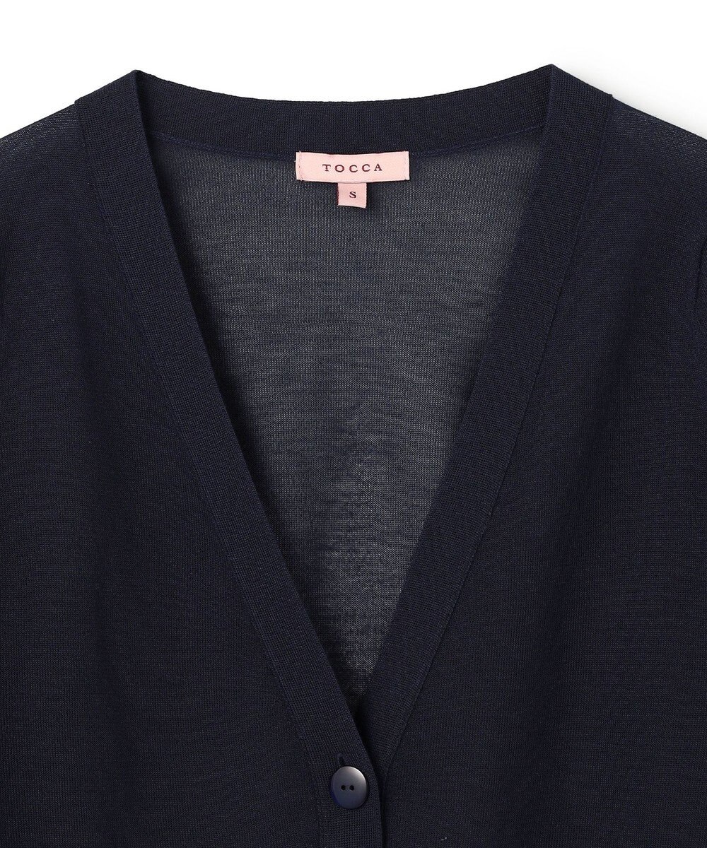 TOCCA 【星風まどかさん着用】SHEER CARDIGAN カーディガン 