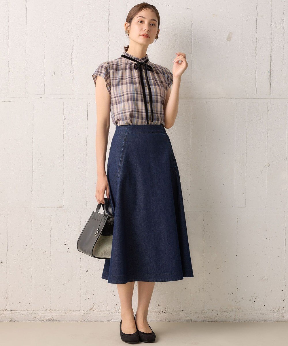 組曲 【23AW】DENIMフレア スカート 