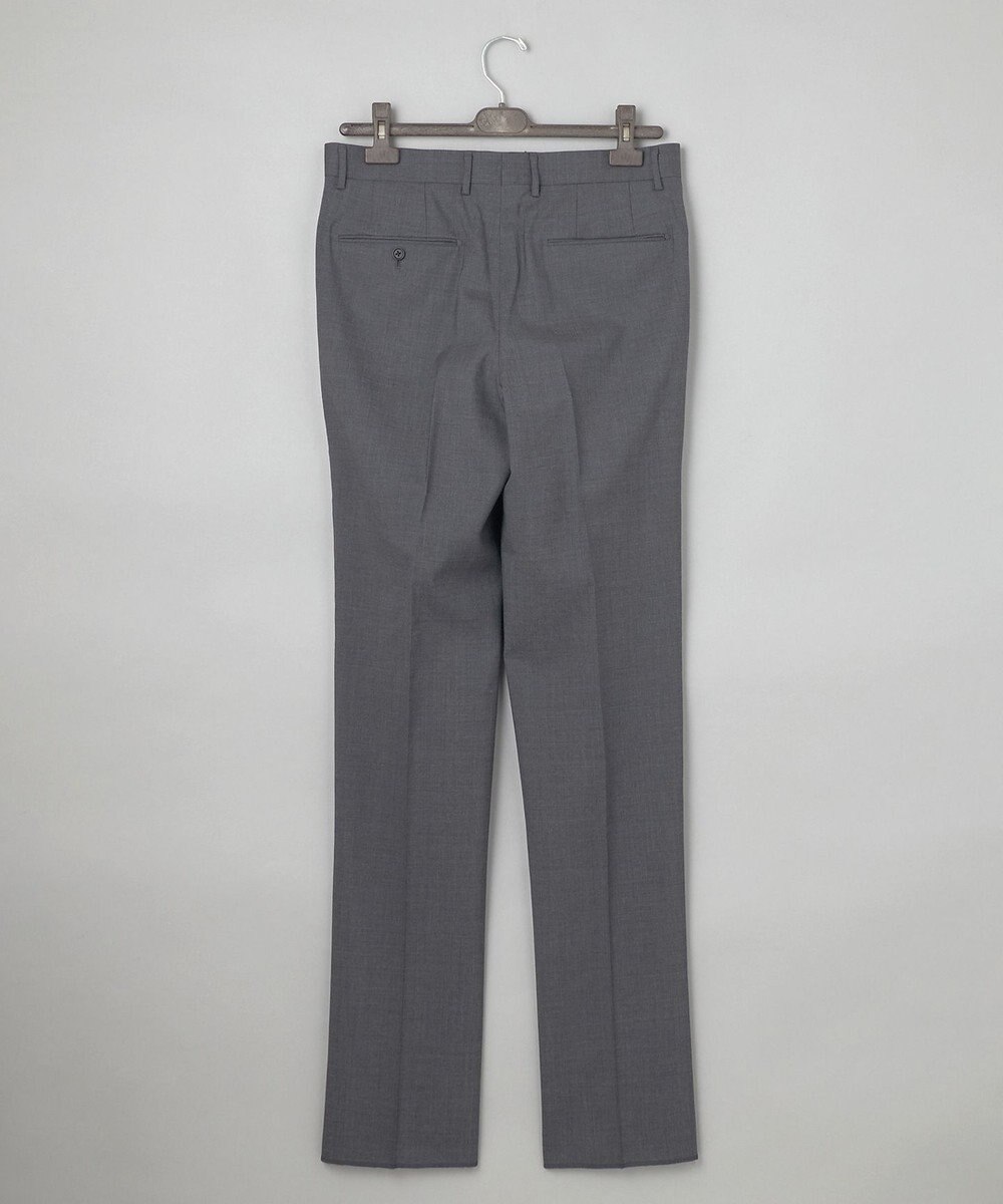 GOTAIRIKU ロングセラー【洗える/折り目加工/シワになりにくい/ウエストアジャスター】ウォッシャブル サマーウール100％パンツ_定番色(1タック)25年モデル 