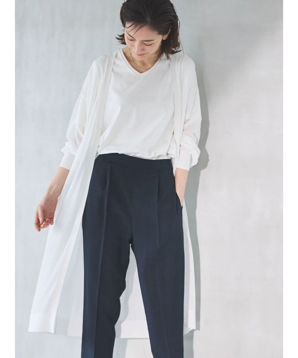 Green Parks 接触冷感ロング丈カーデ 