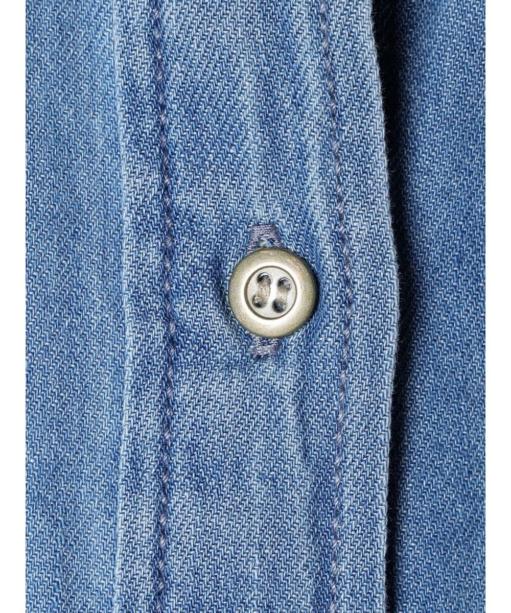 AMERICAN HOLIC デニムＷポケットＡラインワンピース 