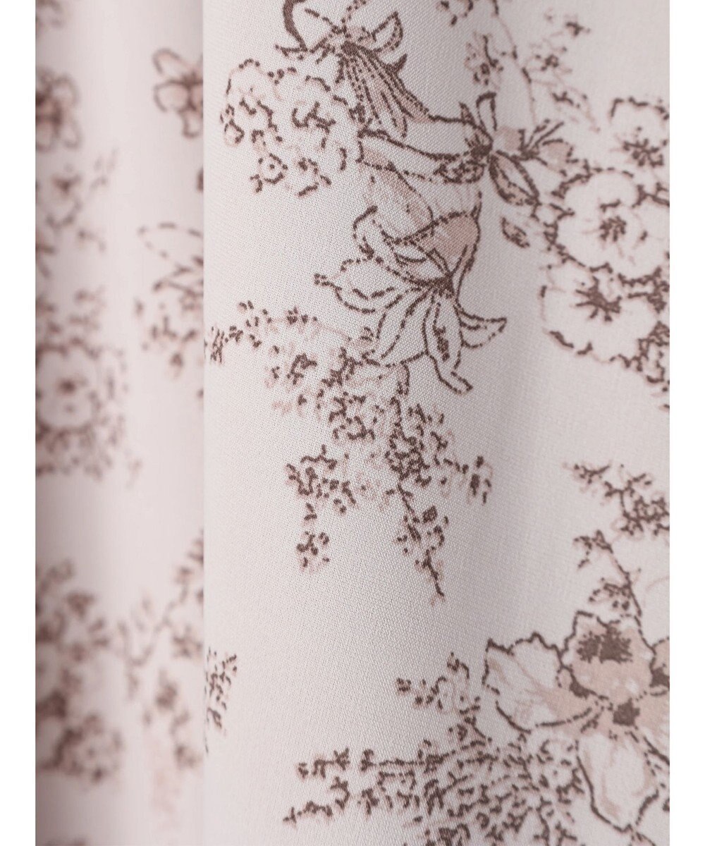 earth music&ecology フラワーフレアワンピース 