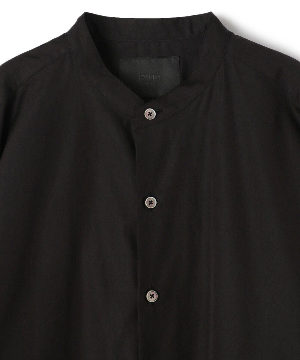 JOSEPH HOMME 【HIGH GRADE LINE】コットンポプリン　バンドカラーシャツ 