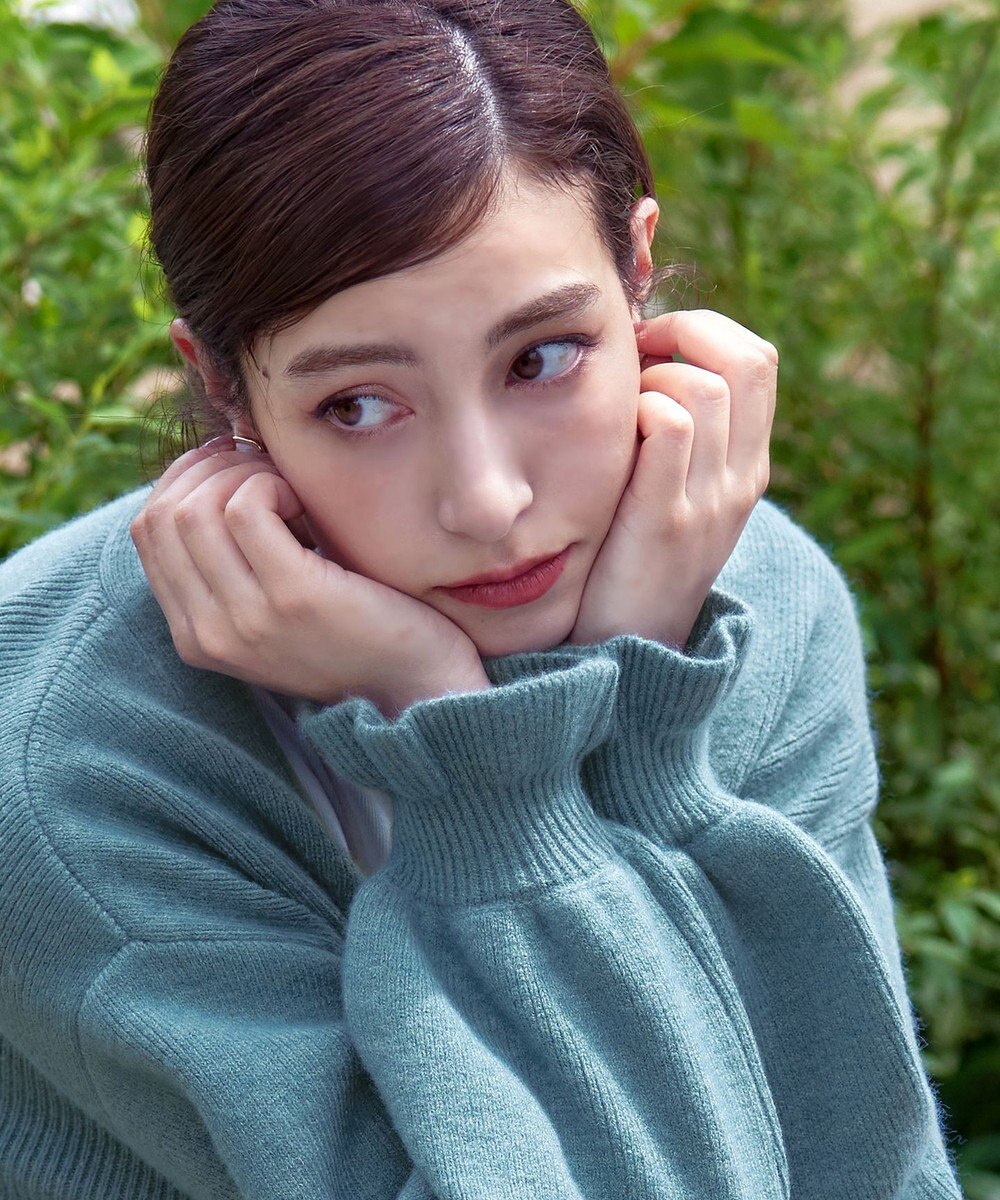 Tiaclasse 【洗える】袖先フリルミドル丈カーディガン 