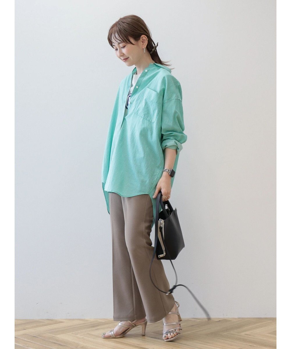 AMERICAN HOLIC ＵＶカット加工バックタックシャツチュニック 