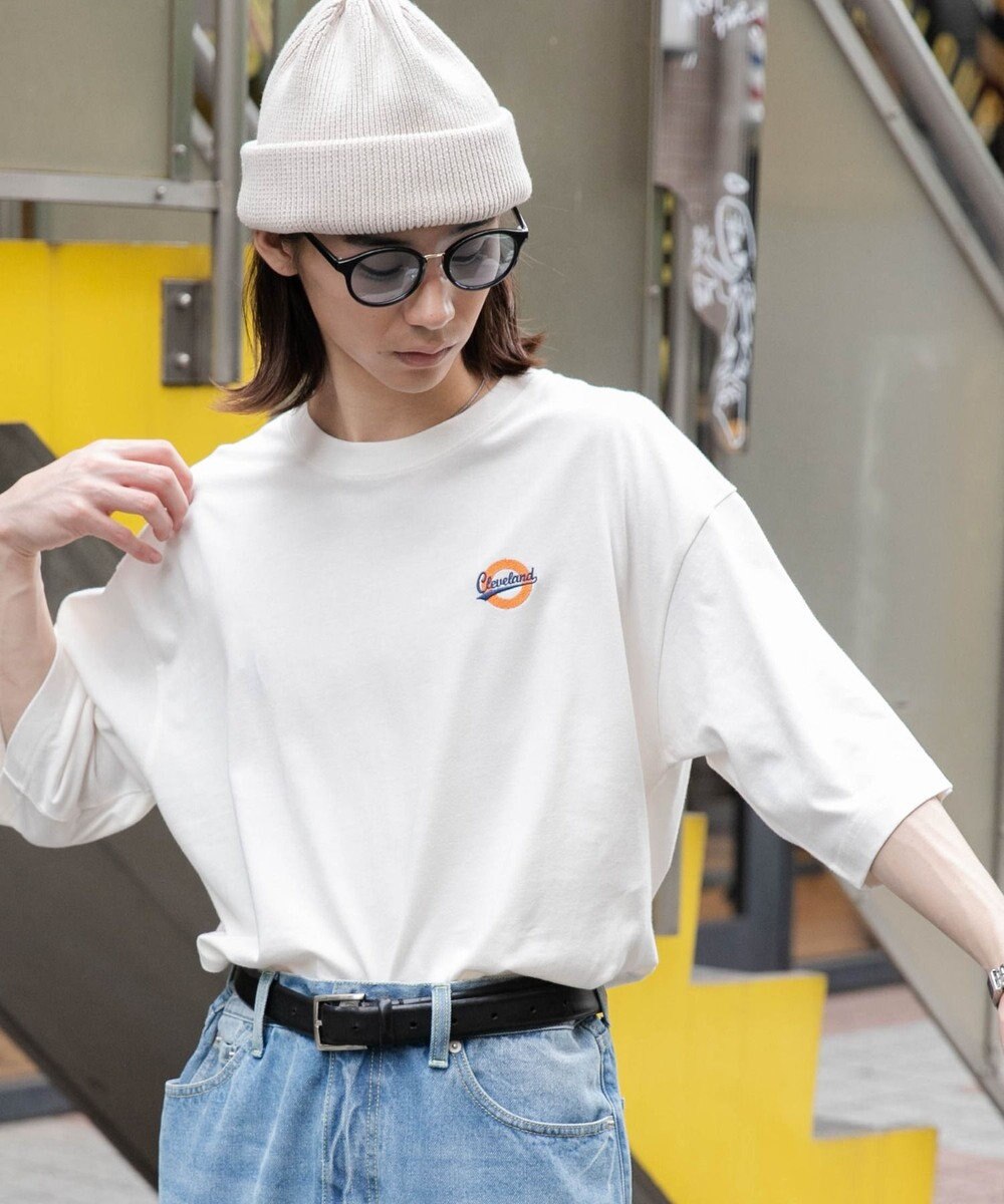 WEGO 【ユニセックス着用ITEM/綿100%/SMLサイズ展開】リラックスフィットワンポイントT（S） 