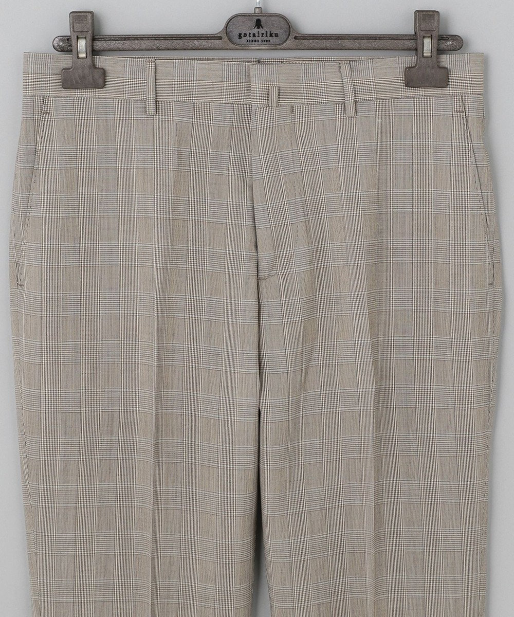 GOTAIRIKU 【AIRY MOVE / セットアップ対応】ウォッシャブルウールトロピカル セットアップパンツ 