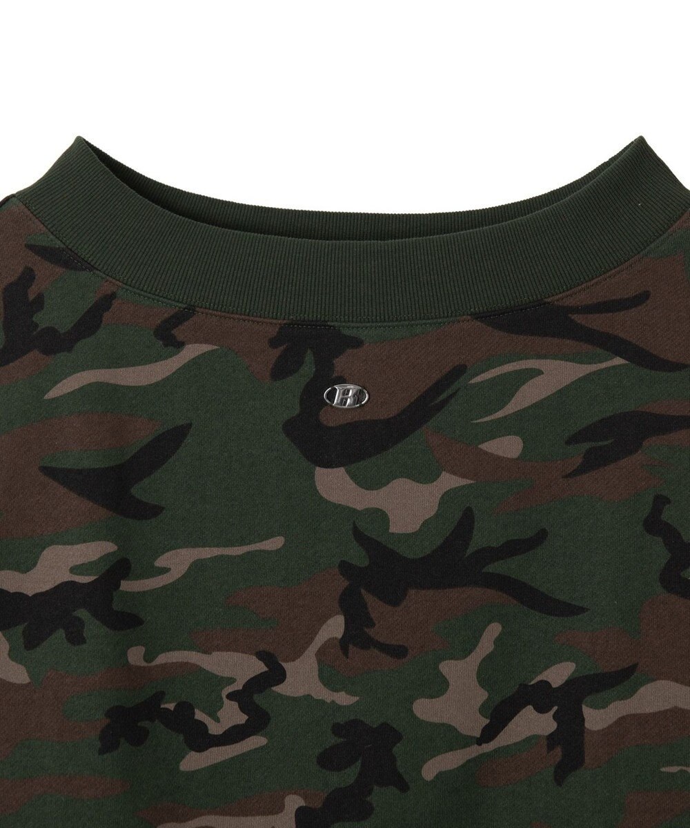 WEGO ワンポイントオフショルスウェット 