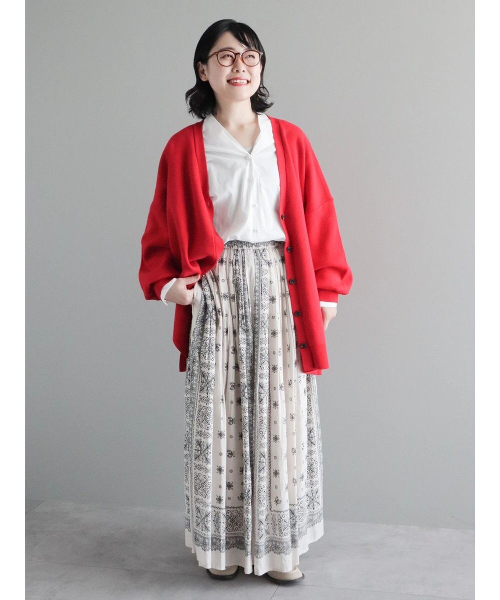 CRAFT STANDARD BOUTIQUE ＶネックＢＩＧシルエットカーディガン 