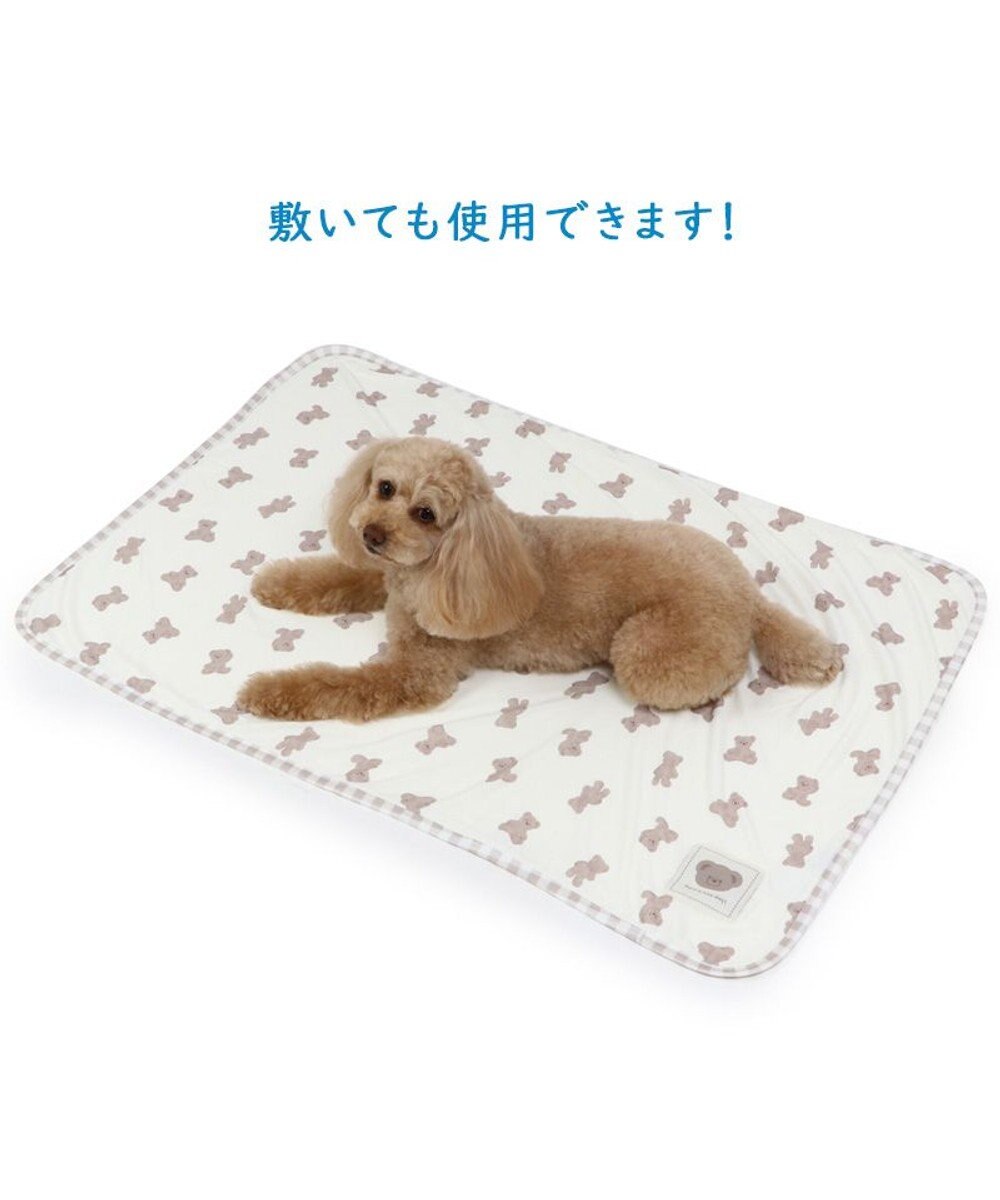 PET PARADISE ペットパラダイス くまちゃん クールブランケット (90×60cm) 