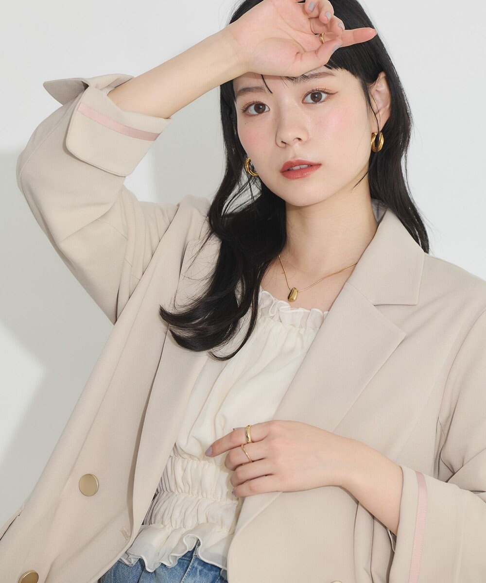 earth music&ecology ダブルテーラードジャケット 