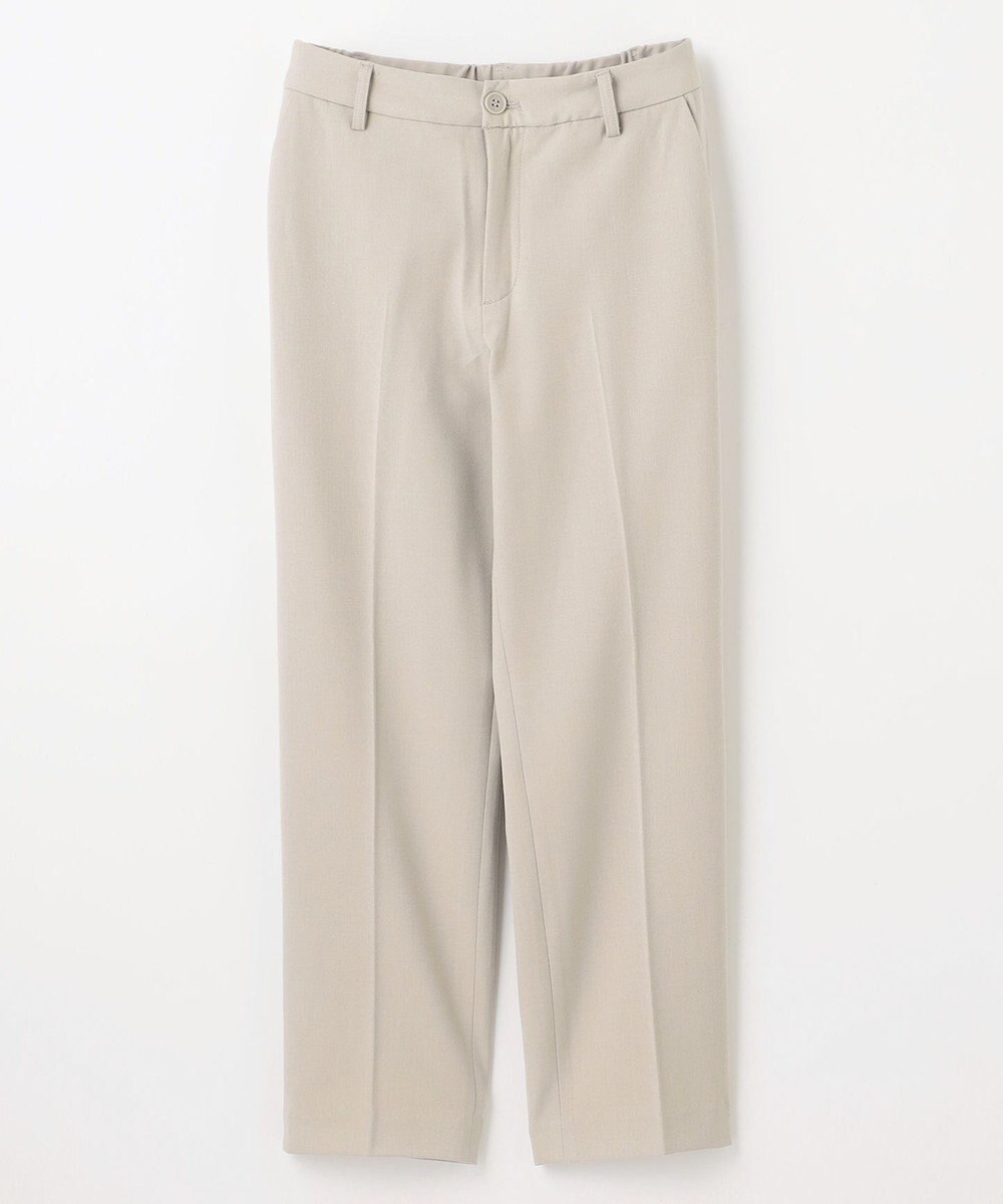 ANY 【洗濯機可/ストレッチ/ウエストゴム/裏起毛】マルチファンクションストレッチテーパードパンツ 