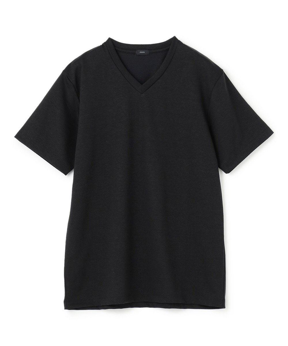 JOSEPH HOMME ハイゲージリネンジャージー　Vネックカットソー 