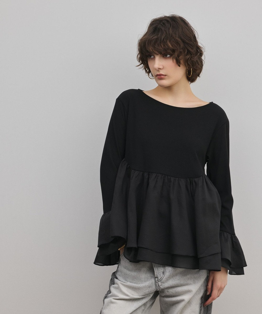 GRACE CONTINENTAL フレアカットトップ 