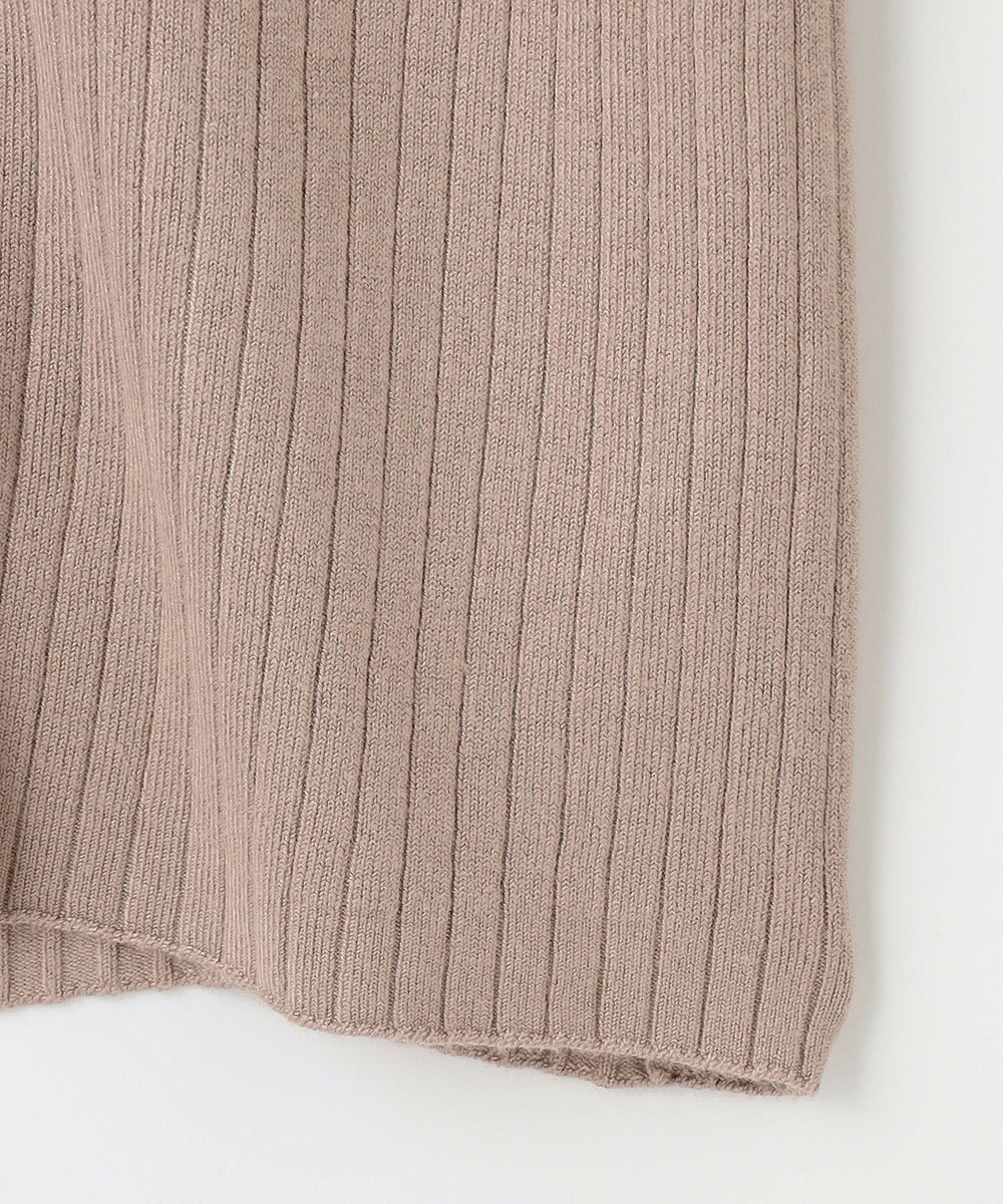 ANY 【洗える】Vネック リブニット 