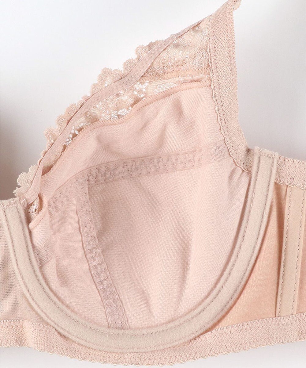 Wing ブラジャー バストをしっかり包みこむ 背中の段差を軽減 綿混(カップ肌側) フルカップブラ KB2115 ウイング／ワコール 