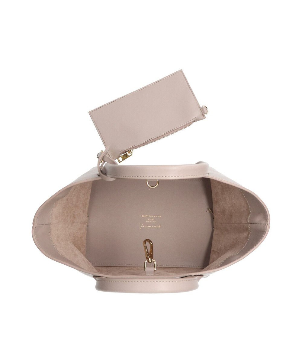 INTER-CHAUSSURES 【Christian Villa】ミディアムサイズベーシックハンドバッグ 