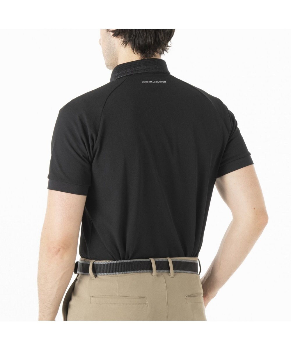 ZERO HALLIBURTON 【吸水速乾・UVケア】 ダブルリブ鹿の子ポロシャツ ZHG-M5S4b 82948 