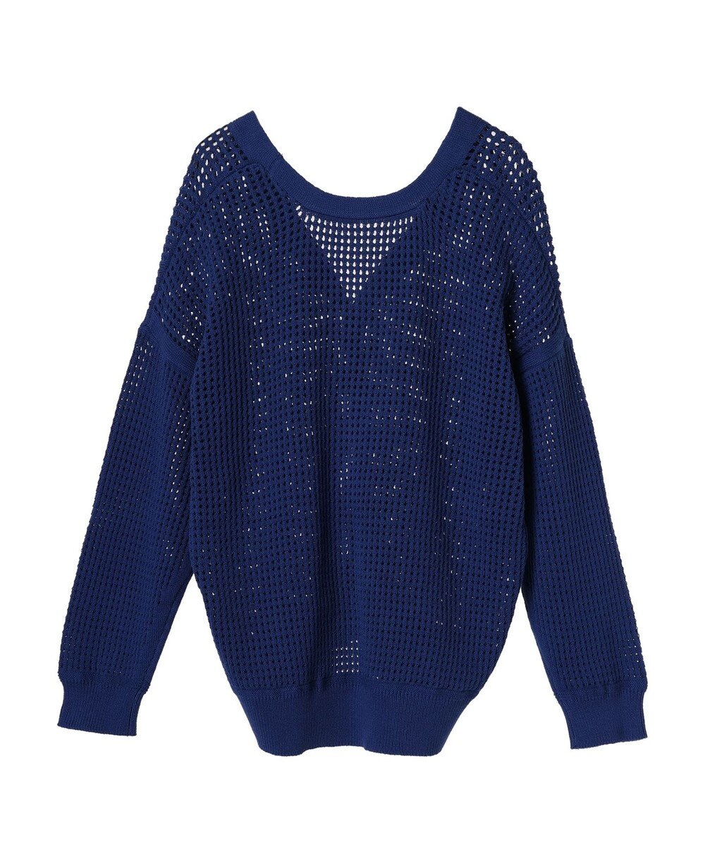 AMERICAN HOLIC ２ＷＡＹメッシュ編みニットカーディガン 