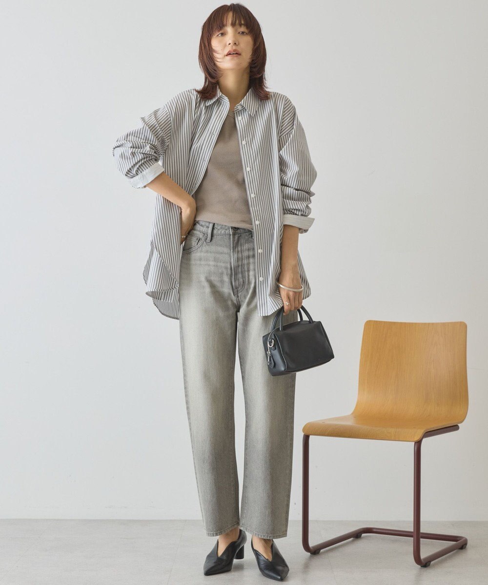 AMERICAN HOLIC 配色レギュラーカラーシャツ 