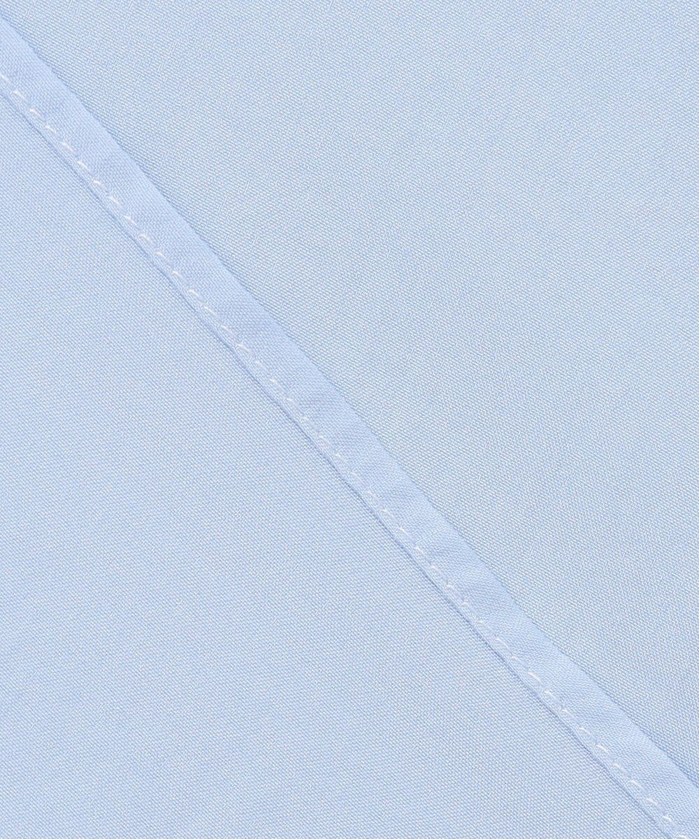 ANY L 【新色追加】スキッパーネック袖タックブラウス 