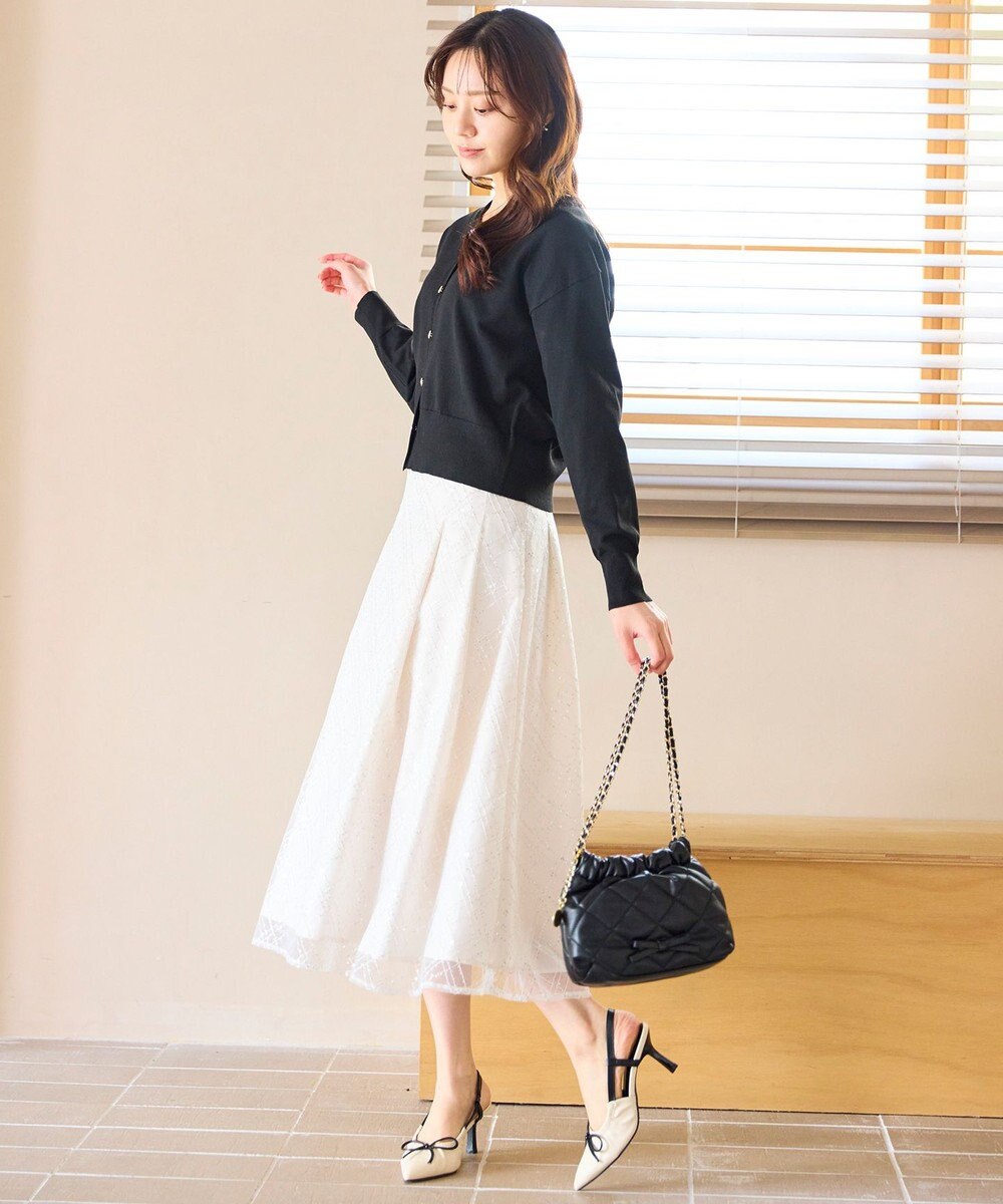 Feroux 【先行予約】美シルエット ニット カーディガン 