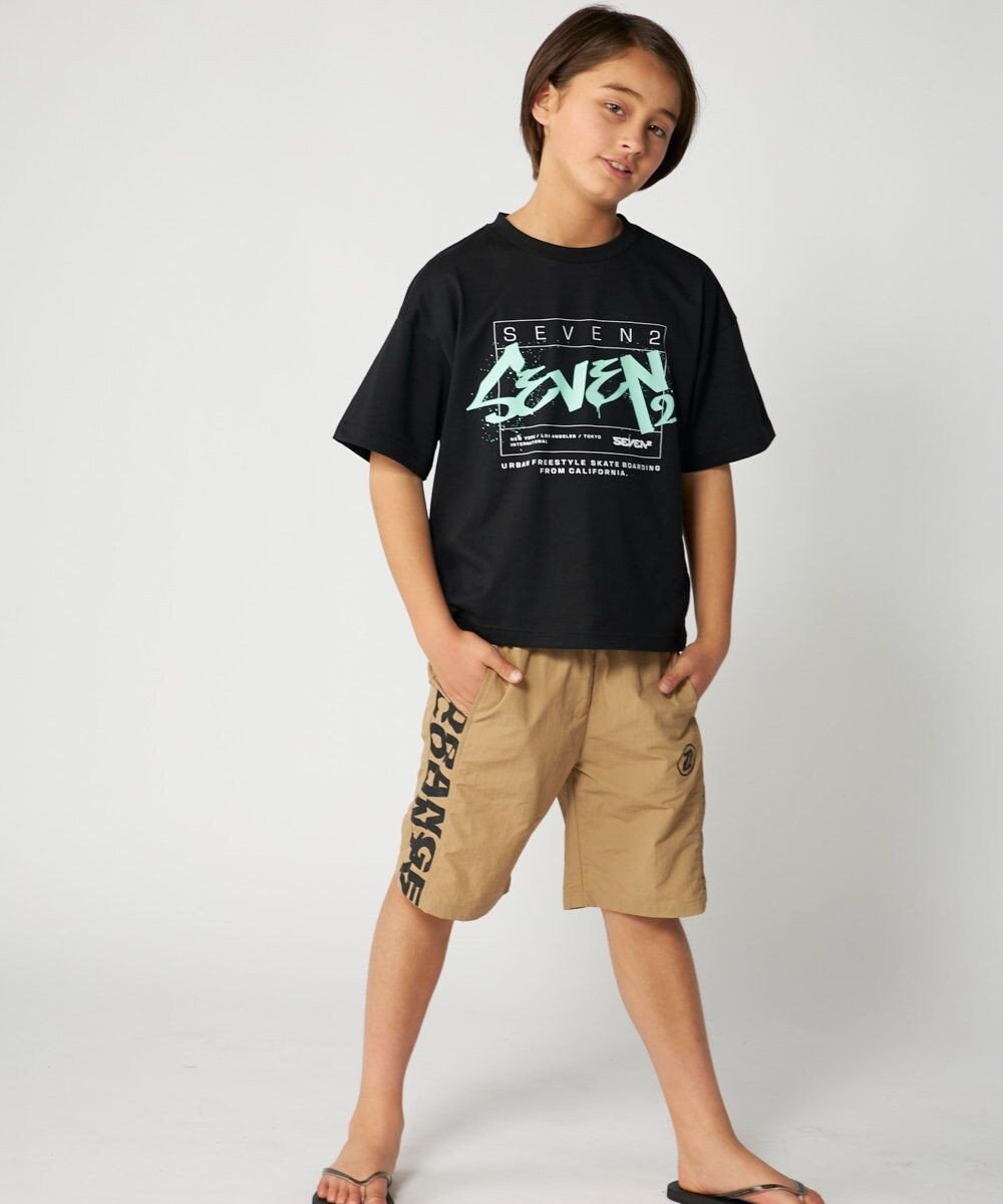 OP／FILA 【SEVEN2】ストリ－トデザインロゴTシャツ 