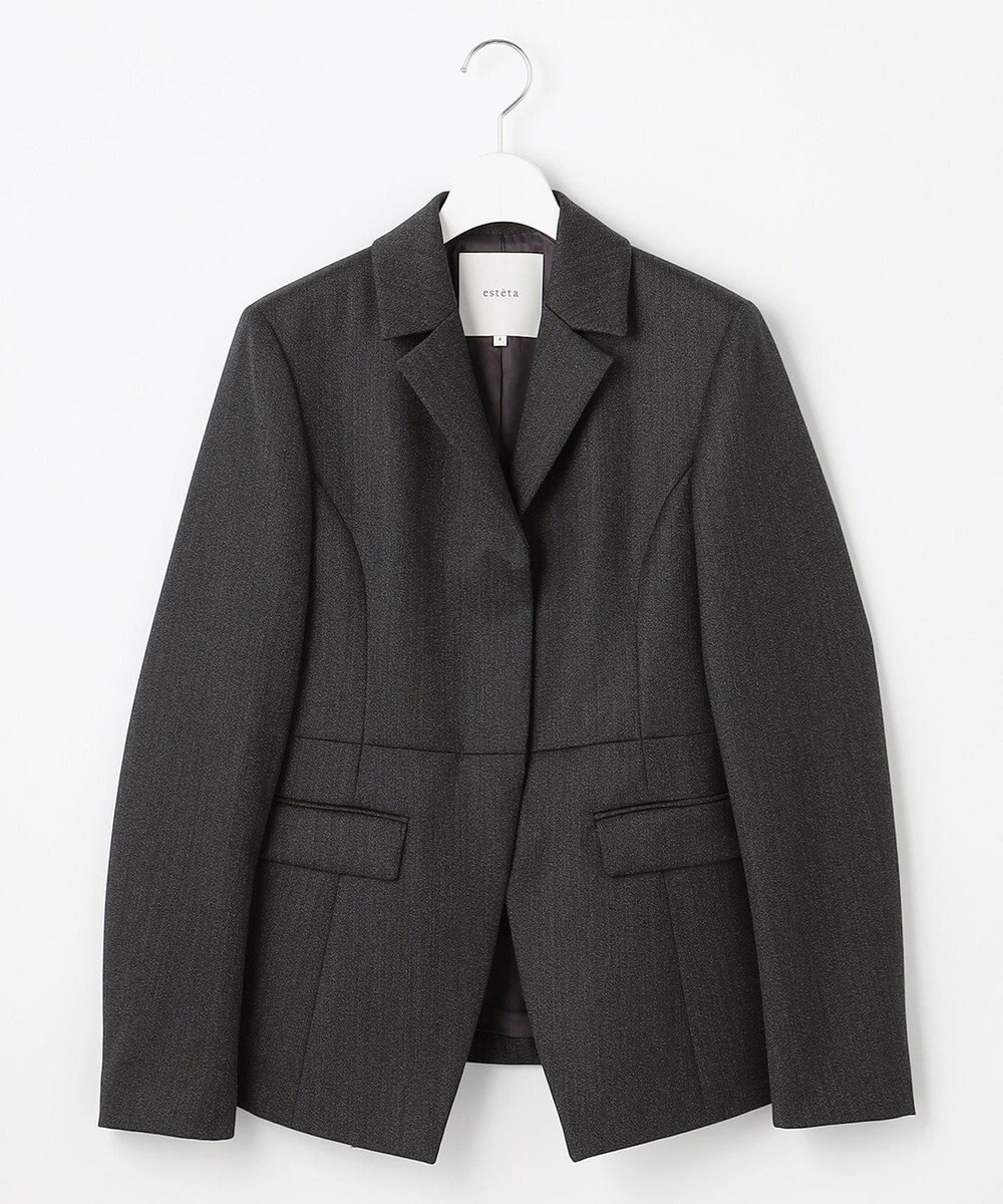 23区 【エステータ】CANONICO カバートクロス ジャケット 