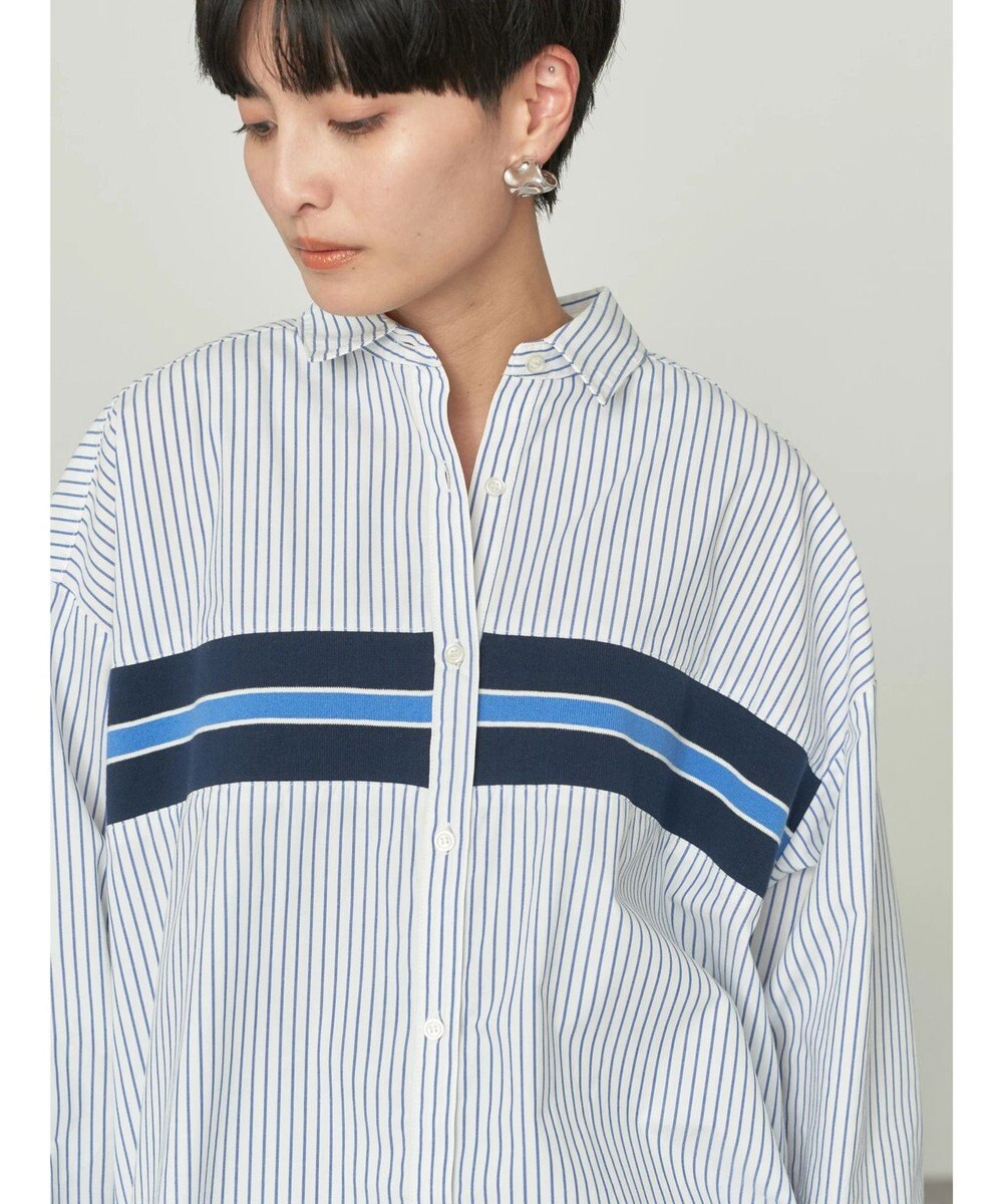 AMERICAN HOLIC リブラインシャツチュニック 