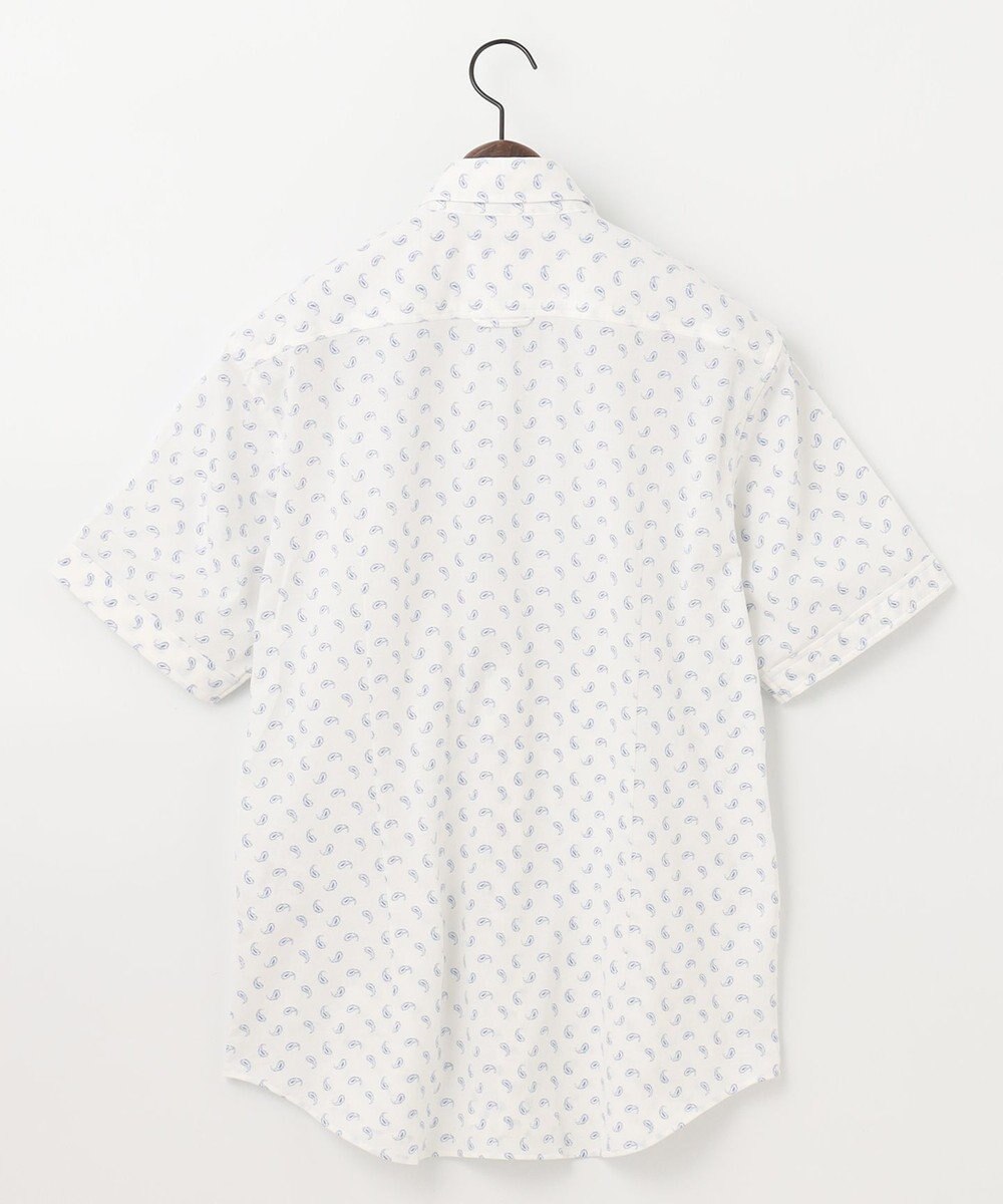 JOSEPH ABBOUD 【イージーケア】 ジャージーペイズリープリントシャツ 