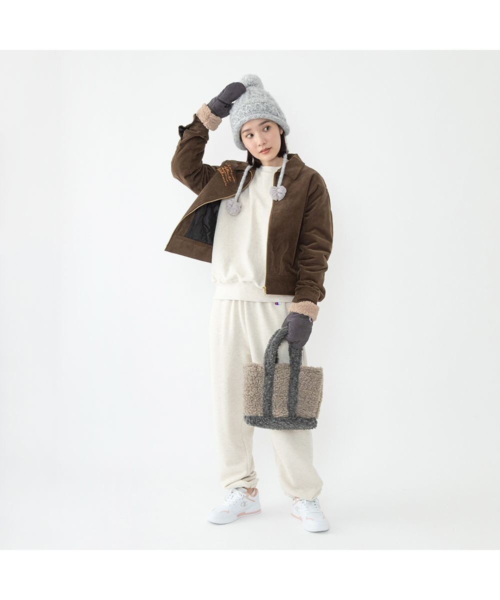 林八百吉商店 Champion　スエードボアミトングローブ 