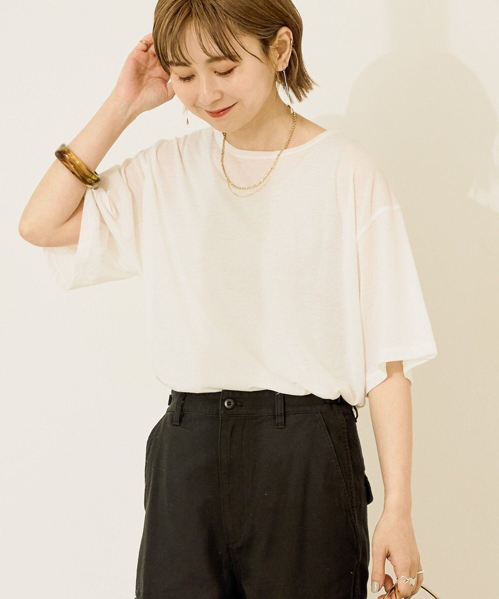 AMERICAN HOLIC シアーボックスTシャツ 